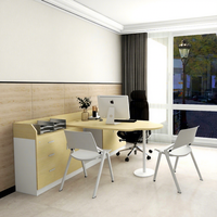 Bureau de Médecin Moderne Minimaliste Extensible Personnalisable Écologique Recyclable à Faible Coût, Table en Bois Conçue en Usine pour