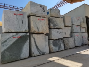 Yeşil mermer blok hammadde kaba soğuk buz yeşim yeşil zümrüt mermer - Product Image 3