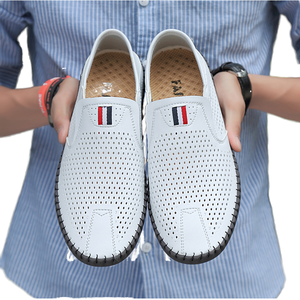 Zapatos Náuticos Casuales de Primavera/Verano para Hombre, de Cuero, Sin Cordones, con Plantilla de EVA - Product Image 2