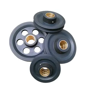 factory supply U groove OEM belt plastic pulley wheels