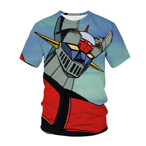 Generale di base Anime <span class=keywords><strong>film</strong></span> Robot Streetwear 3d stampa T-Shirt da uomo moda Casual maglietta per bambini ragazzi ragazze magliette - Product Image 4