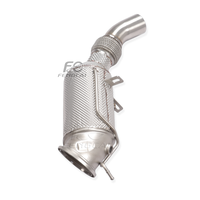 Edelstahl-Hitzeschild Hochleistungs-Downpipe Performance-Rennabgasanlage für BMW 1er Serie F70 118