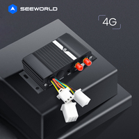 SEEWORLD S208L Traceur GPS multifonction pour véhicule automobile 4G avec capteur de niveau de carburant et géorepérage