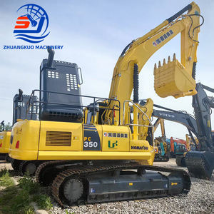 Excavadora de cadenas Komatsu PC350 usada de buena calidad, modelo 2024, capacidad de la cucharón de 1.4m, motor - Product Image 3