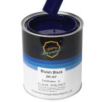 Cat Mobil Hitam Keabu-abuan 2K - Lapisan Otomotif Perbaikan Goresan Multi-Warna Berkualitas Tinggi