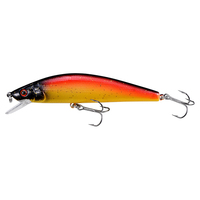 Toptan 9cm 8.5g ABS Sert Minnow Crankbait Balıkçılık Yemi Biyonik Yapay Yem Wobblers Üçlü İğneli Olta Takımı Model K-118 Nehir