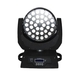 Colorful Light RGBW Quad LED Wash Zoom 36x10w LED Zoom Wash Moving Head