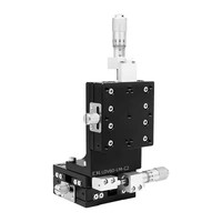 Plataforma de Ajuste Fino de Elevación Vertical con Motor para Experimentos Ópticos LDV40/50/60/80/90, Plataforma de Desplazamiento de Precisión 3D en Ejes XYZ