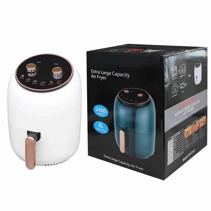 Household Electric Oven Air Fryer 6.5l Air Fryer 6.5l Round Smart Oil