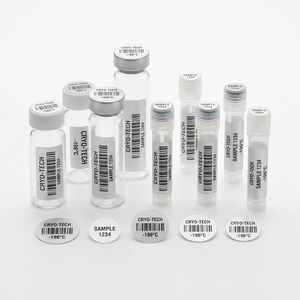 Etiquetas para Almacenamiento Criogénico -196C, Resistentes al Nitrógeno Líquido, Adhesivos Impermeables para Viales de Laboratorio - Product Image 4