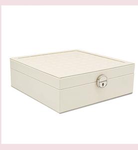 Custom Logo PU Leather jewelry <b>box</b> <b>Ring</b> <b>Box</b> Earring Bracelet Necklace Luxury Jewelry <b>Box</b> Packaging - Product Image 3