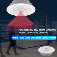 Haut-parleur audio de capteur de mouvement de corps infrarouge de plafond Mini amplificateur intégré avec l'audio de téléchargement de port USB