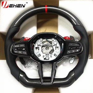 Volant en fibre de carbone pour <span class=keywords><strong>BMW</strong></span> Série 1 2 3 4 5 6 7 8 i3 i4 X3 X4 X5 X6 X7 XM M2 M3 M4 M5 M8 M240i G20 G80 G82 G42 G29 F90 - Product Image 5