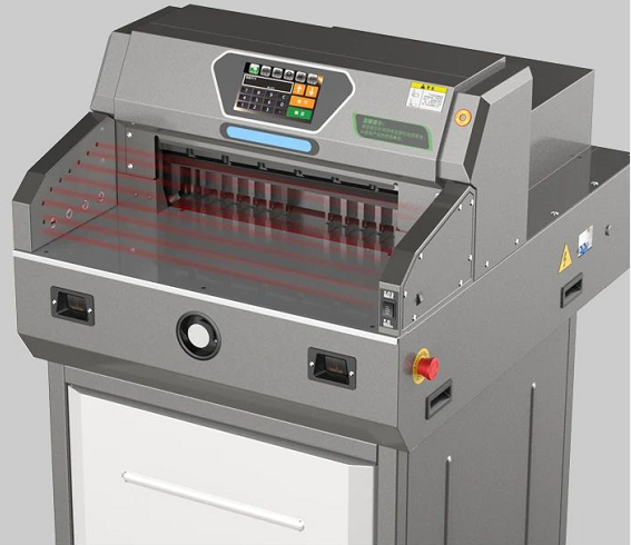 E4908T Electric Paper Cutter Machine Higher Efficiency Lower Noise Faster Speed