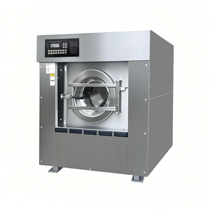 Lavadora <span class=keywords><strong>y</strong></span> secadora industriales de alto rendimiento de 100kg, acero caliente, soporte de vídeo técnico inoxidable, agua automática - Product Image 4