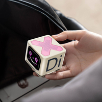 Haut-parleur intelligent Di X7 en promotion, traducteur IA, mini amplificateur audio pour fête, réveil, écran HD, haut-parleurs portables sans fil de bureau