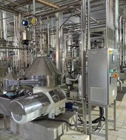 Separator Sentrifugal Cakram Otomatis DHC400 dengan Mesin/Motor/Bearing Baja Tahan Karat 316L Kapasitas Tinggi untuk Industri Makanan