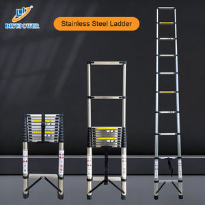 <span class=keywords><strong>Escalera</strong></span> Telescópica Portátil de Acero Inoxidable con Certificación CE, Capacidad de 150 kg, Plegable, para Almacén, <span class=keywords><strong>Escalera</strong></span> Exterior - Product Image 3