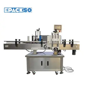 China High Quality Automatic Round Bottle Self-adhesive Machine Special Fully Automatic Vertical Roller Labeling Machine