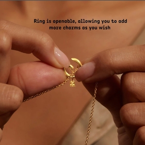 Collar con Piedra de Nacimiento para el Día de la Madre, <span class=keywords><strong>se</strong></span> Puede Comprar por Separado, Cadena de Acero Inoxidable Resistente al Agua, Joyería Brillante, Joyería Eterna - Product Image 4