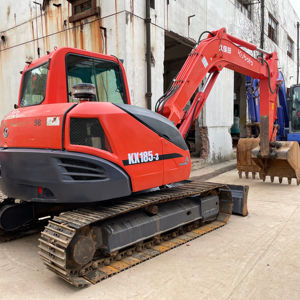 รถขุดมือสอง Kubota รถขุดตีนตะขาบ KX185รถขุดขนาดเล็ก Kubota KX155 KX165 KX163 KX183 KX185ในสต็อก - Product Image 1