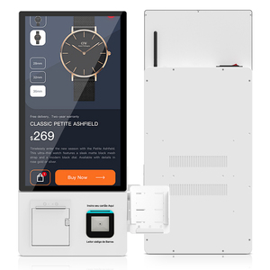 Kiosque de commande <span class=keywords><strong>McDonald</strong></span>'s en libre-service de 21,5 pouces avec écran tactile IPS, boîtier <span class=keywords><strong>m</strong></span>étallique, commande de nourriture, paiement, SDK - Product Image 4