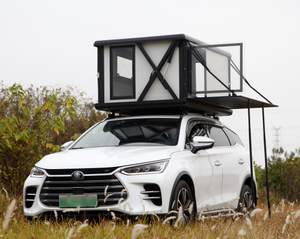 Dễ dàng thiết lập nhôm Hardshell xe trên mái nhà lều không thấm nước Trọng lượng nhẹ Roof Top lều cho 4x4 offroad cắm trại xe mái kệ - Product Image 3