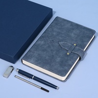 Carnet de notes A5 personnalisé pour articles en promotion au bureau avec clé USB logo cadeau d'employé coffret cadeau Coran d'entreprise pour cadres