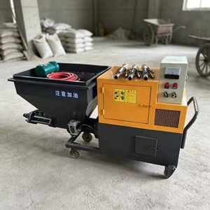 Máquina portátil neumática para pulverizar mortero en trabajos de estatua y yeso decorativo - Product Image 1