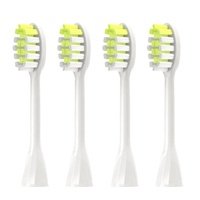 Cabezal de cepillo de dientes reemplazable con logotipo personalizado, compatible con los cabezales de cepillo de dientes Philips