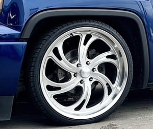 Rines SHIN Forjados <span class=keywords><strong>de</strong></span> Aleación <span class=keywords><strong>de</strong></span> Aluminio Cromado <span class=keywords><strong>de</strong></span> 24 Pulgadas con Diseño Multirradio R501, Offset <span class=keywords><strong>de</strong></span> 10 Pulgadas / 31, Patrón <span class=keywords><strong>de</strong></span> Pernos 6x135, Diámetro del Eje <span class=keywords><strong>de</strong></span> 87.1 mm - Product Image 5