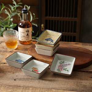Plato Cuadrado de Cerámica Estilo Japonés para Salsas, Porcelana para Aperitivos, Postres, Sushi, Sashimi, Barbacoa, para Restaurante - Product Image 2
