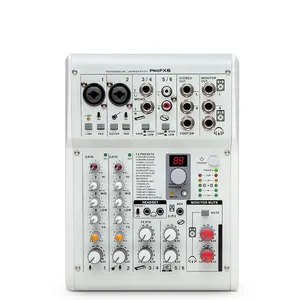 Factory wholesale price professional USB mini audio video digital bl audio mixer console