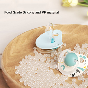 Paquete de 12 piezas al por mayor, precio <span class=keywords><strong>barato</strong></span>, <span class=keywords><strong>personalizado</strong></span>, sin BPA, chupete de grado alimenticio, chupete de silicona PP para bebé - Product Image 5