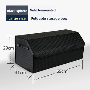 Organizador <span class=keywords><strong>de</strong></span> Maletero Plegable <span class=keywords><strong>de</strong></span> Cuero Impermeable <span class=keywords><strong>de</strong></span> Alta Resistencia, Bolsa <span class=keywords><strong>de</strong></span> Almacenamiento <span class=keywords><strong>de</strong></span> Carga Multiusos Portátil - Product Image 5