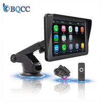 BQCC 7 pouces, autoradio multimédia sans fil, CarPlay portable, Android, Android Auto, FM, haute résolution HD, autoradio, RC/SWC, lecture de films