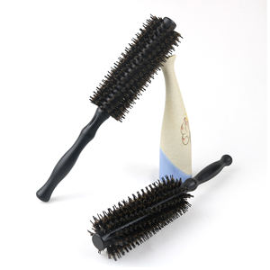 Brosse à cheveux ronde pour salon de coiffure, peigne de coiffure pour hommes - Product Image 4