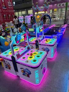 Machine de jeu interactive à monnayeur pour la récompense, Rainbow Hit Mouse Arcade Hammer Game Machine - Product Image 6