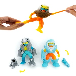Soft Squeeze Stretchy Mutant Monster <span class=keywords><strong>Alien</strong></span> Beast Predator Juguetes antiestrés Figuras elásticas Traje Cambio Vestir DIY TPR - Product Image 3