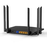 Routeur WiFi 300 Mbps, routeur sans fil 2,4 GHz avec 4 antennes externes, routeur réseau domestique haute vitesse longue portée