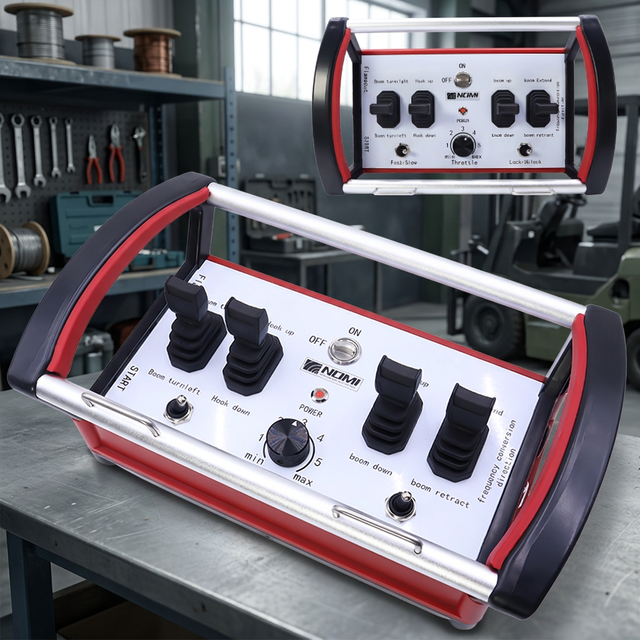 Multi-channel Hydraulic Rolling Code Wireless Remote Controller with 225m Range for Heavy Machinery