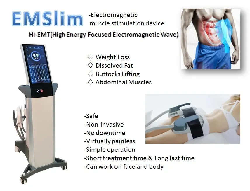 2023 New Ems Body Sculpt Neo Machine HIEMF Body sculpt Muscle Stimulator Electromagnetic Ems Body Sculpting Ems Machine