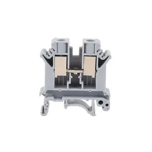 China Factory UK 10N UK Power Din Rail Mounted Type Terminal Block Krone PA66 Feed through terminal block 800V 76A