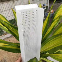 Plaques en plastique PP/PVC/ABS/PET transparentes, étanches, résistantes à l'huile, pliage personnalisé en forme de L, en forme de U, couvercles mécaniques, avertissement