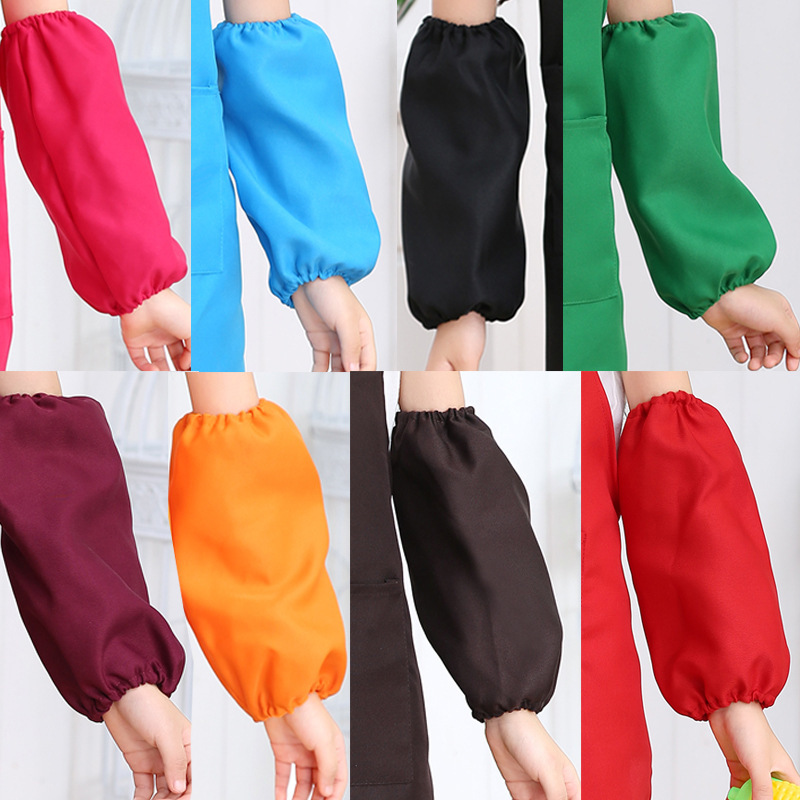 Manches de même couleur