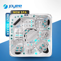 Bain à remous haut de gamme, meilleure vente, spa extérieur de qualité supérieure, jacuzzi, usine européenne, fabricant chinois, 2,2 m, jets de massage hydromassants
