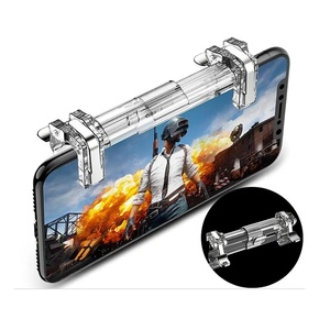 K19 6 jari Download Video Game <span class=keywords><strong>Controller</strong></span> item Gadgets L2 R2 <span class=keywords><strong>Shooter</strong></span> untuk anak laki-laki PUGB Mobile Game Joystick - Product Image 1