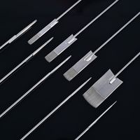 Aiguilles de tatouage jetables en acier inoxydable de qualité supérieure, standard, pour barres de tatouage, vente en gros d'usine OEM