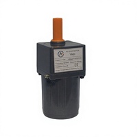Moteur à induction à engrenages réversible AC YN60 110/220V monophasé 60mm 4-10W IP44 micro-réducteur encastré à montage par bride pour poêle à granulés