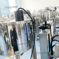 Machine de remplissage automatique à piston servo pour le remplissage de shampooing, de savon liquide et de détergent